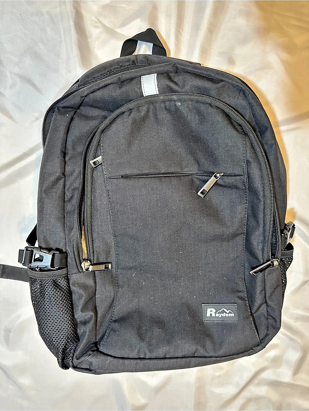 Black Laptop Backpack - Picture 4 of 10